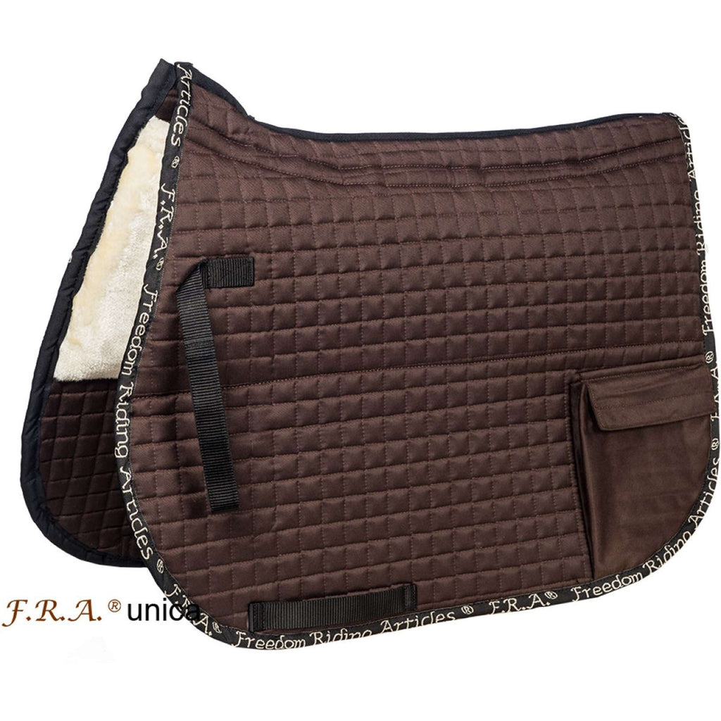 F.R.A. Chabraque Unica avec Poshes pour Selle Pieds nus Marron