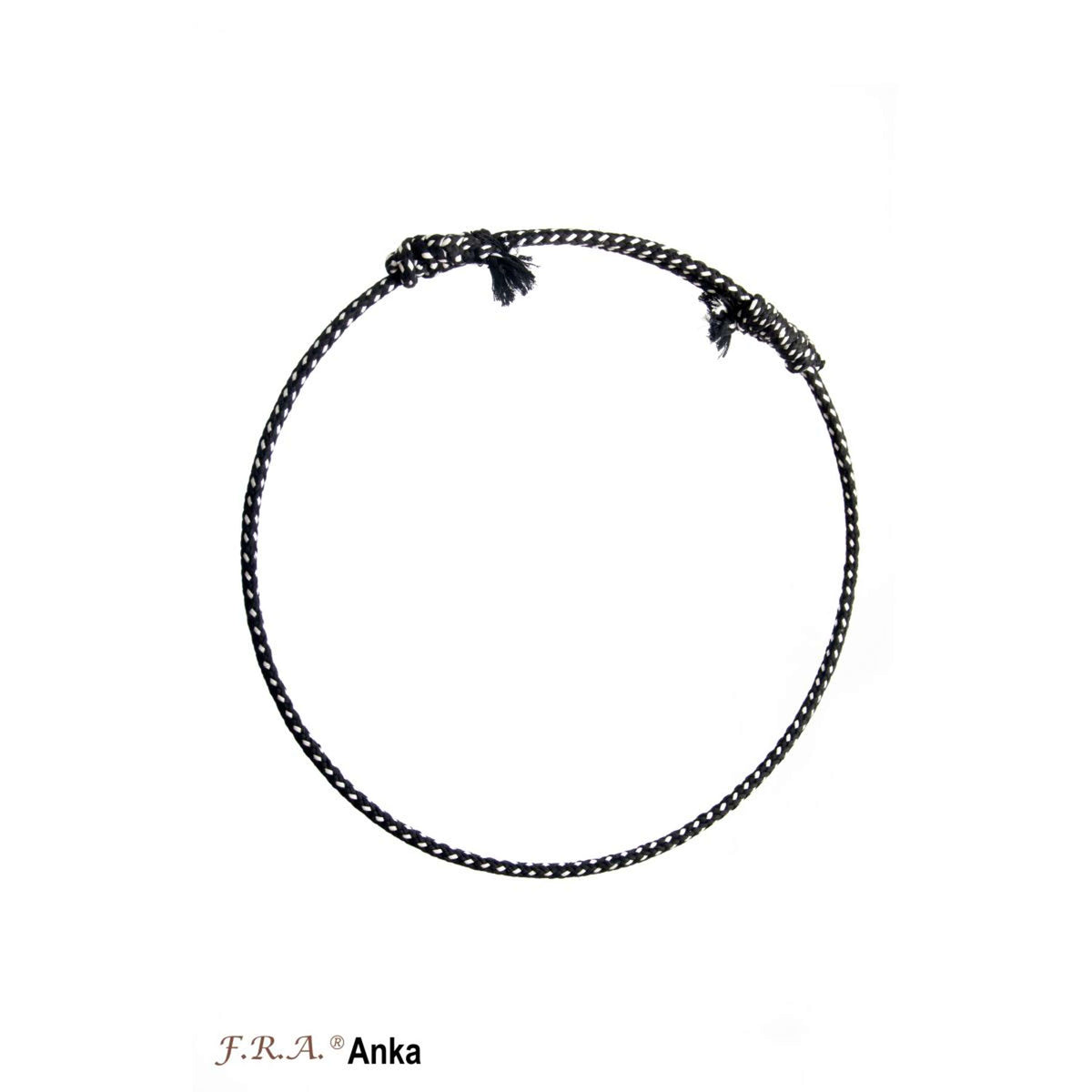 F.R.A. Cordéo Anka 12mm Noir/Blanc