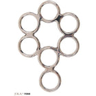 F.R.A. Hackamore Set Rose Jeu RVS