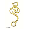 F.R.A. Hackamore Set Barco Jeu Laiton