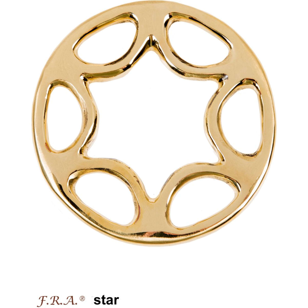 F.R.A. Hackamore Set Star Jeu Laiton