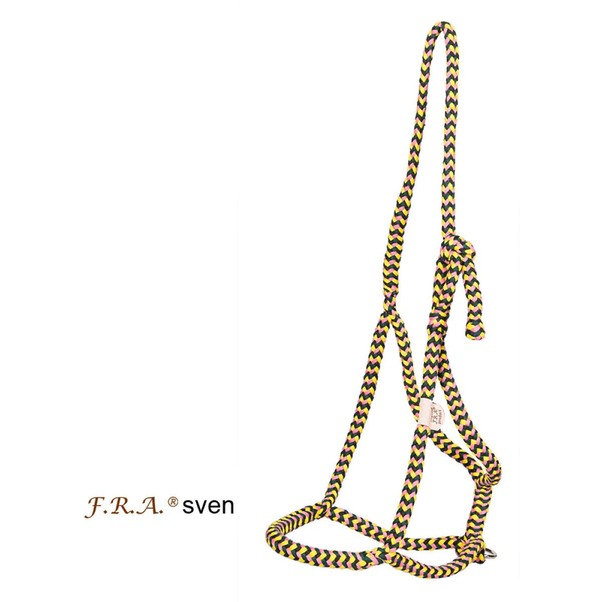 F.R.A. Licol Sven Coton Jaune/Noire