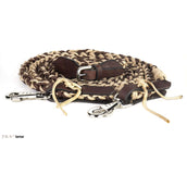 F.R.A. Rênes Tamar Coton Tressé Marron/beige