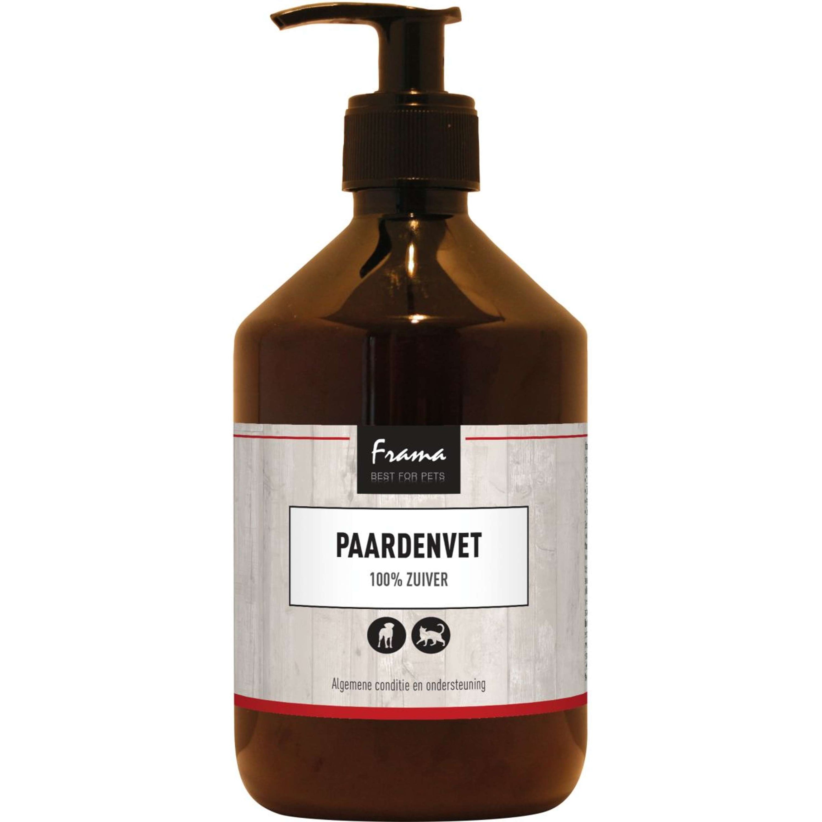 Frama Best For Pets Graisse de cheval avec Pompe Frama Best For Pets Graisse de cheval avec Pompe
