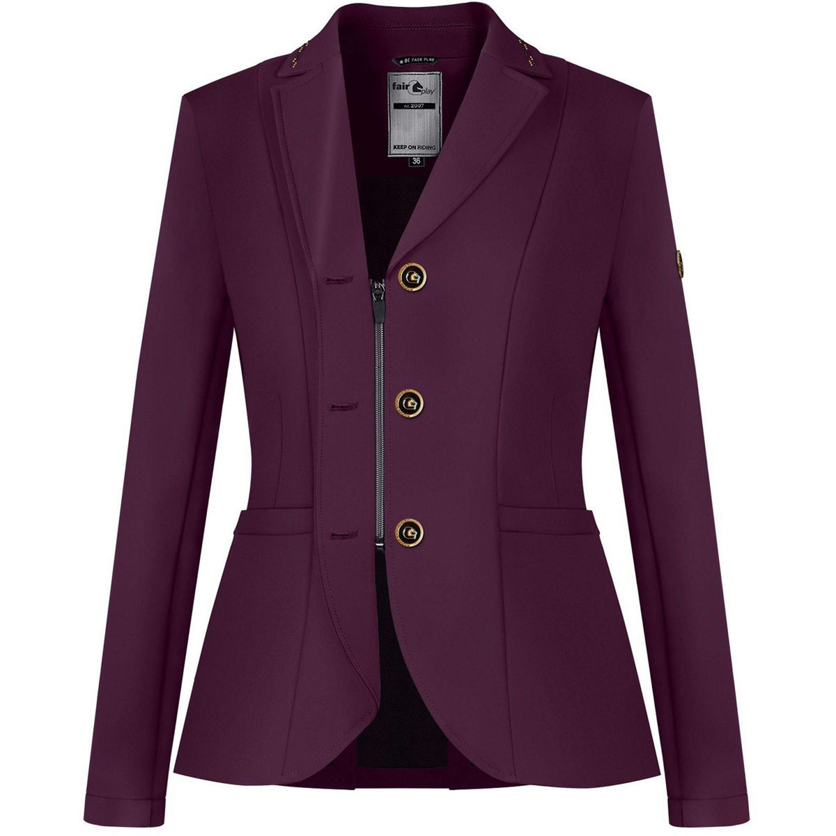 Fair Play Petite Veste de Concours Natalie Rose Royal Berry