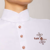 Fair Play T-shirt de Concours Cecile Rosegold Blanc