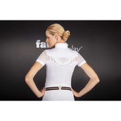 Fair Play T-shirt de Concours Cecile Rosegold Courte Manche Blanc