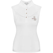 Fair Play T-shirt de Concours Cecile Rosegold Sleeveless Blanc