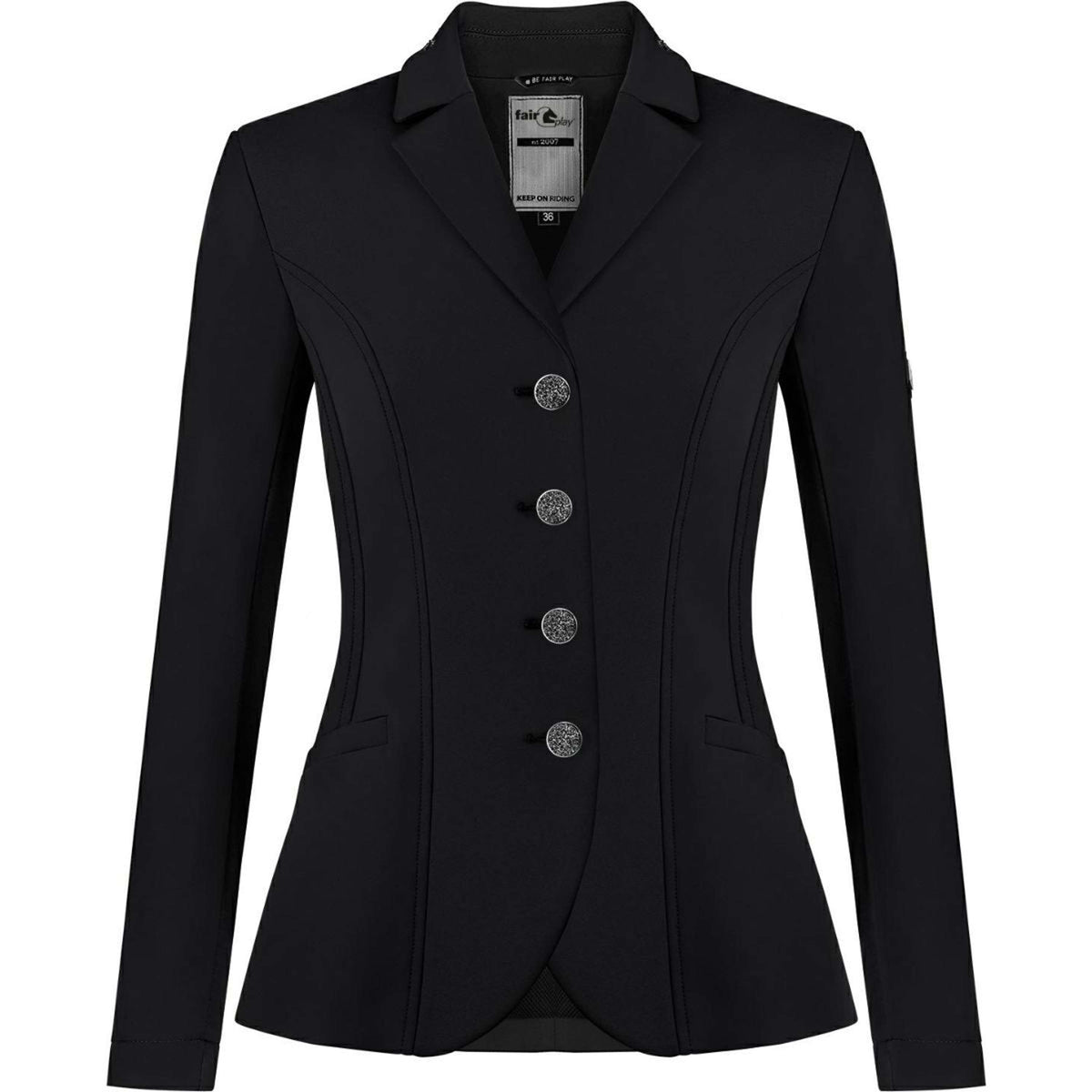 Fair Play Petite Veste de Concours Abigail Fleur Noir