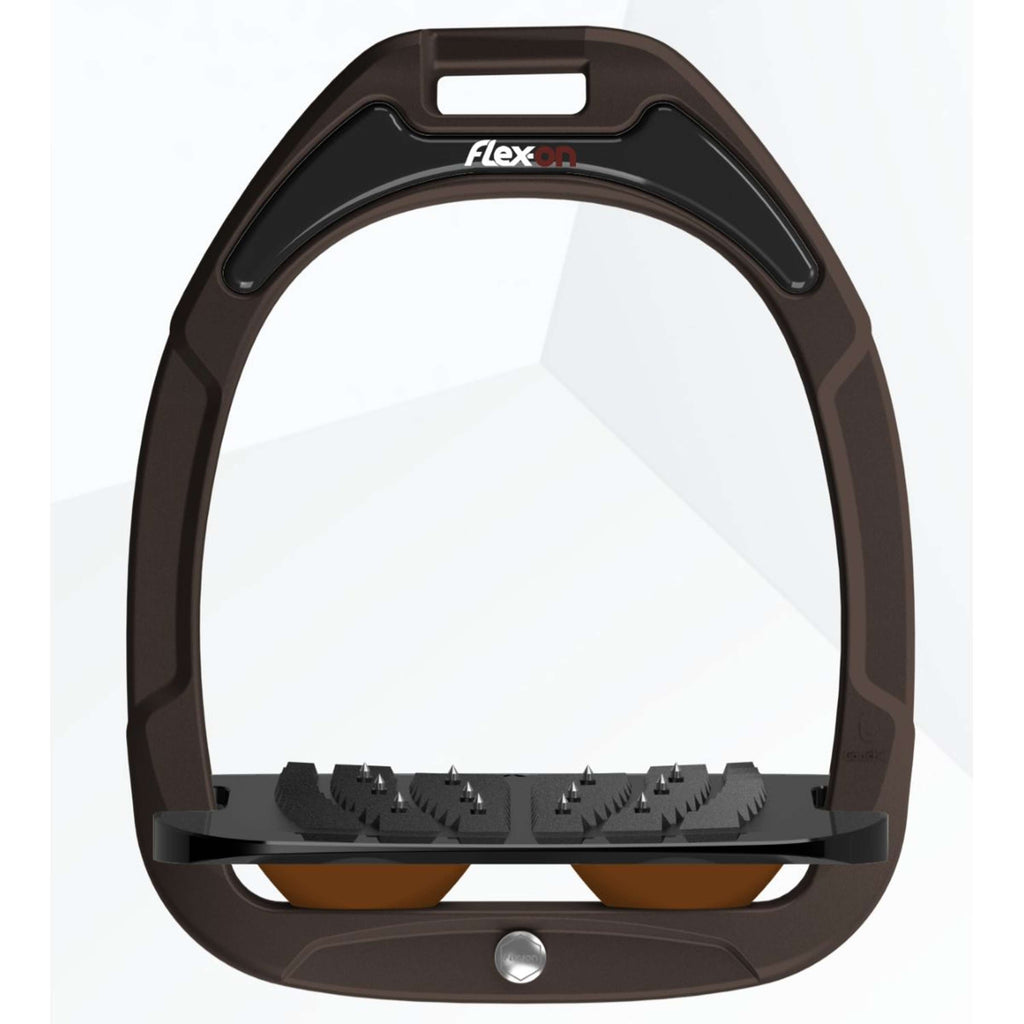 Flex-On Etriers Green Composite Inclined Ultra Grip Marron/Noir/Marron