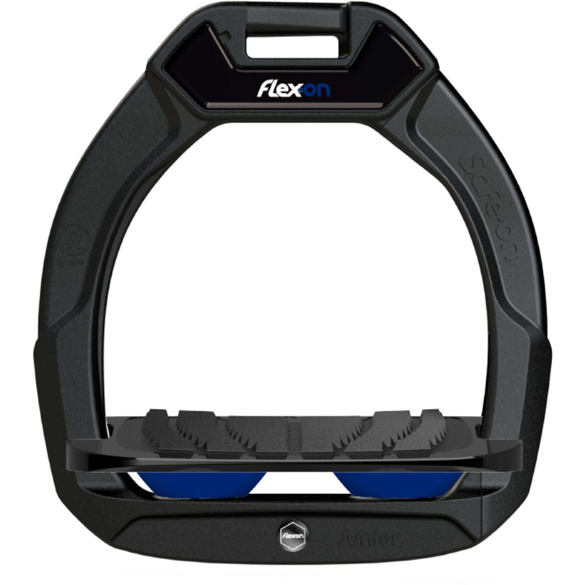 Flex-On Etriers de Sécurité Safe-On Junior Inclined Grip Noir/Noir/Bleu Foncé