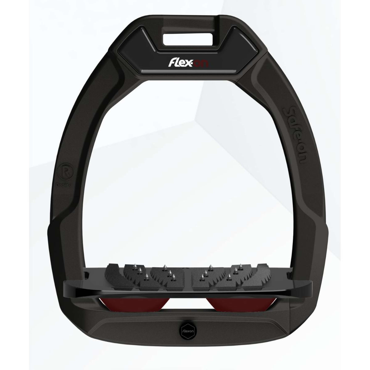 Flex-On Etriers de Sécurité Safe-On Inclined Ultra Grip Noir/Noir/Bourgogne