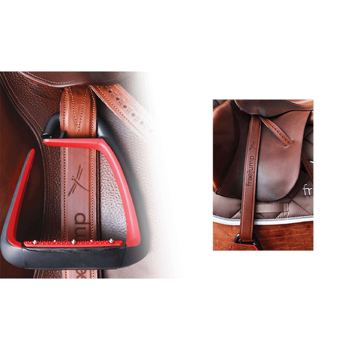 Freejump - Etrivières Classic Wide Marron - Myver Sellerie Freejump - Etrivières Classic Wide Marron - Myver Sellerie