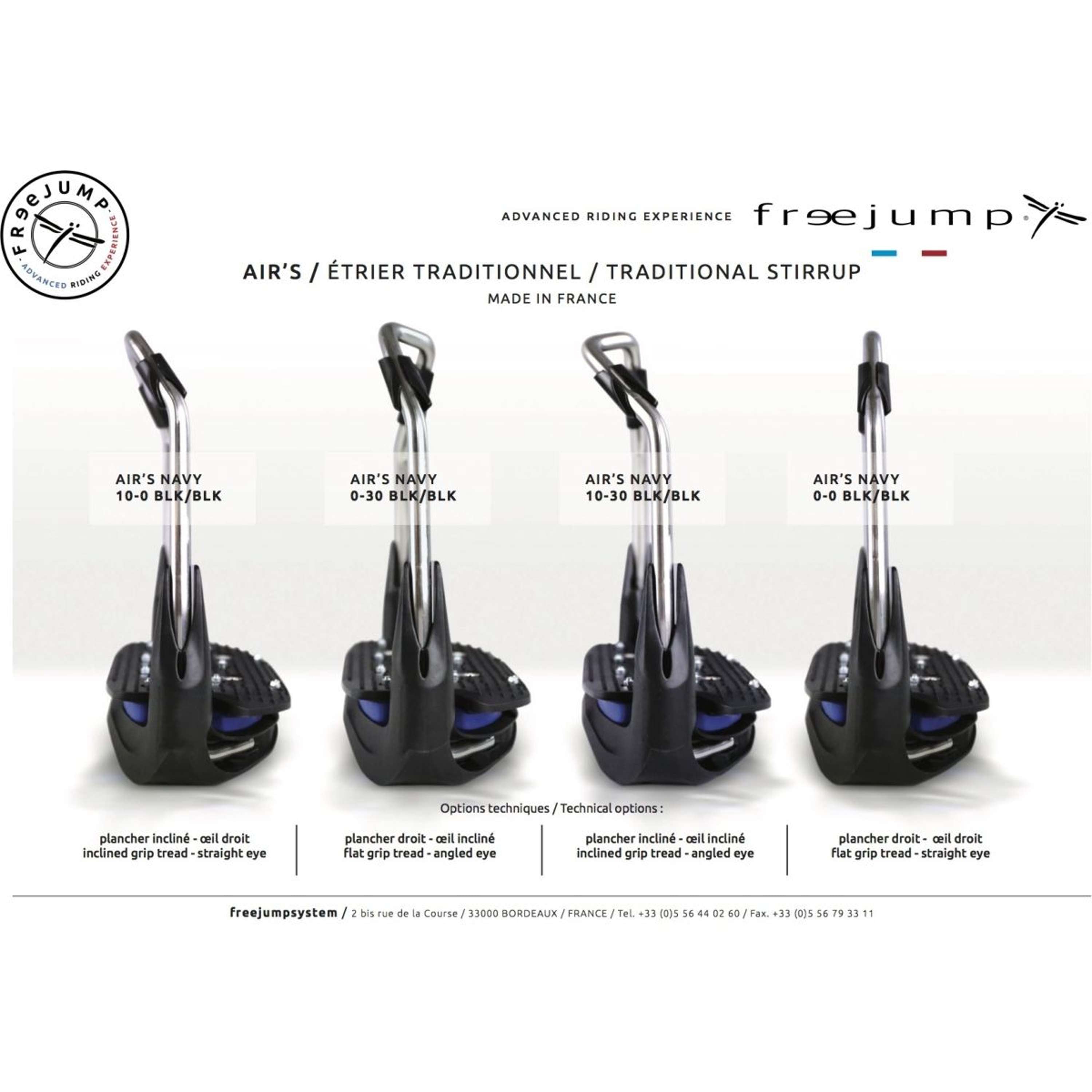 Freejump Stijgbeugels Air's Dressage Edition Or
