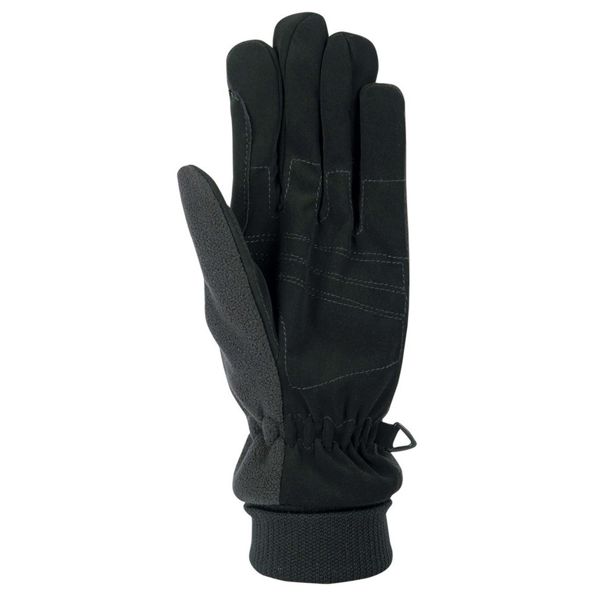 Harrys Horse Gants Fleece Longs Bords Noir