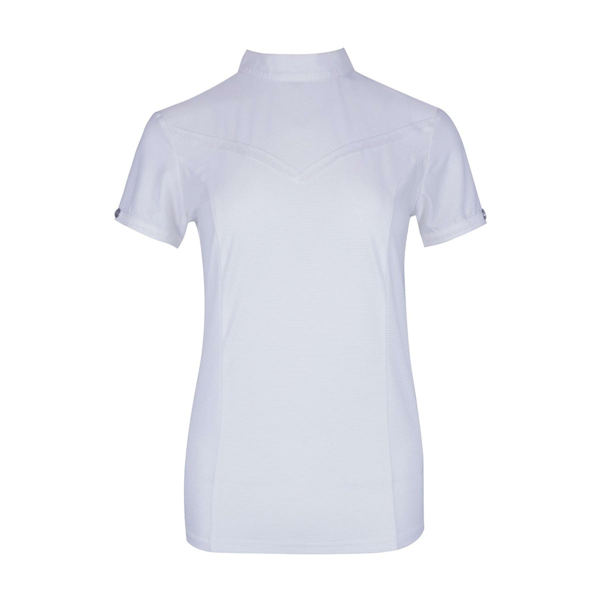 Harcour Polo Evita Manches Courtes Femme Blanc