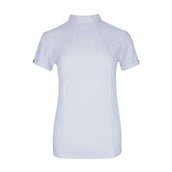 Harcour Polo Evita Manches Courtes Femme Blanc