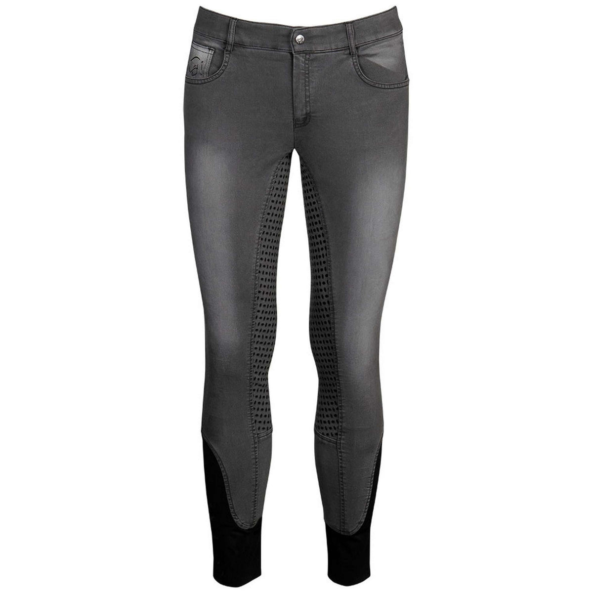 Harry's Horse Pantalon d'Équitation Liciano Denim Full Grip Noir