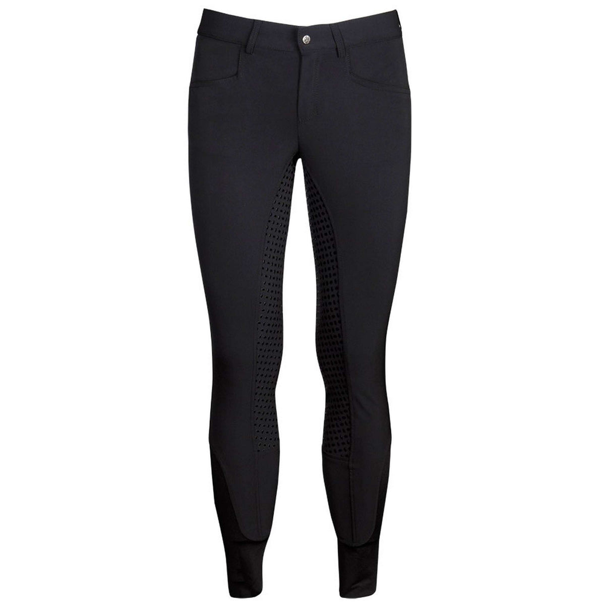 Harry's Horse Pantalon d'Équitation Liciano Hommes Full Grip Noir