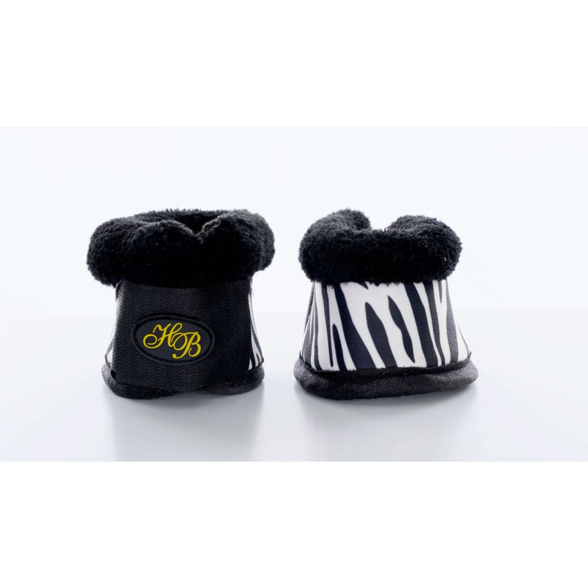 HB Ruitersport Cloches d'Obstacles Zebra Noir/Blanc