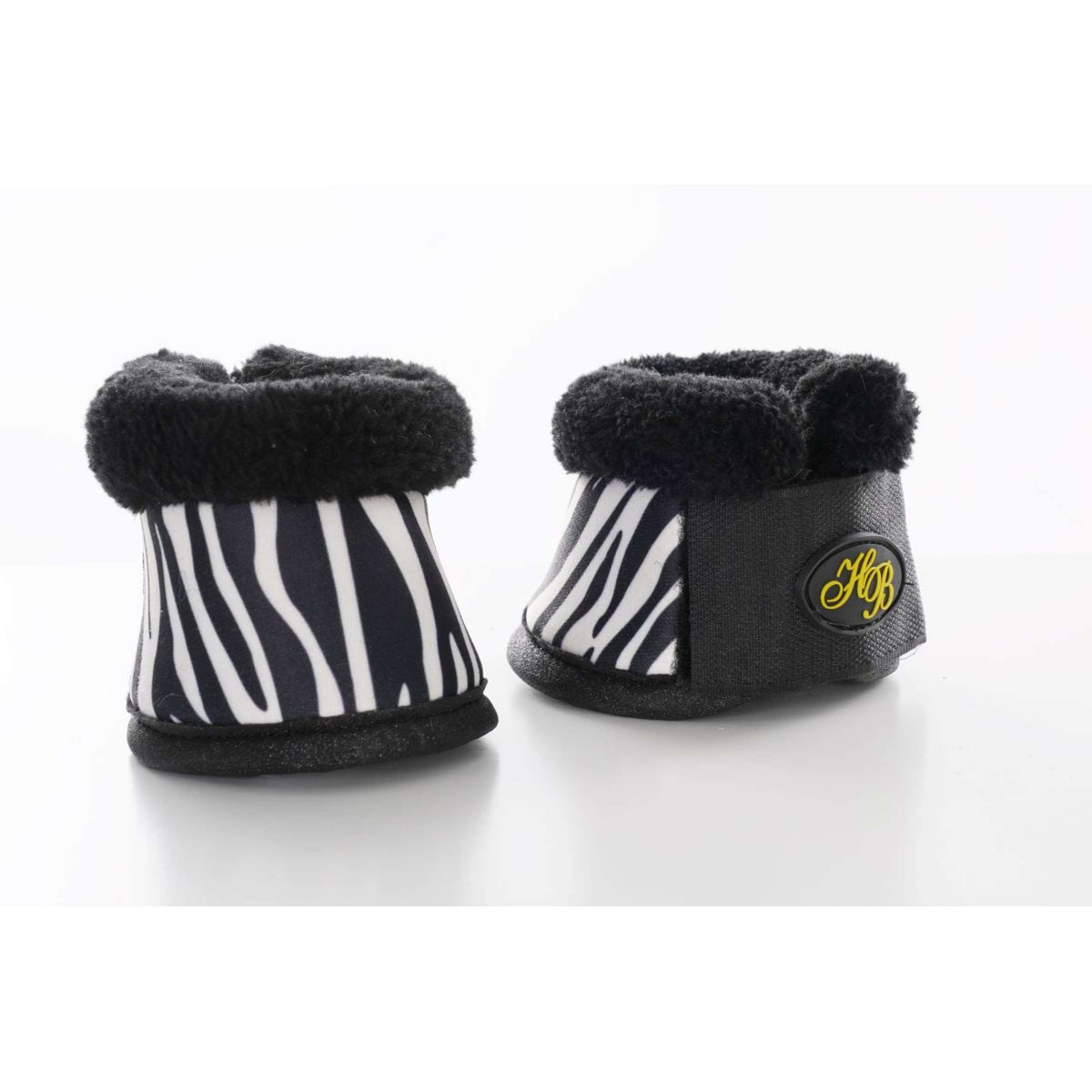 HB Ruitersport Cloches d'Obstacles Zebra Noir/Blanc