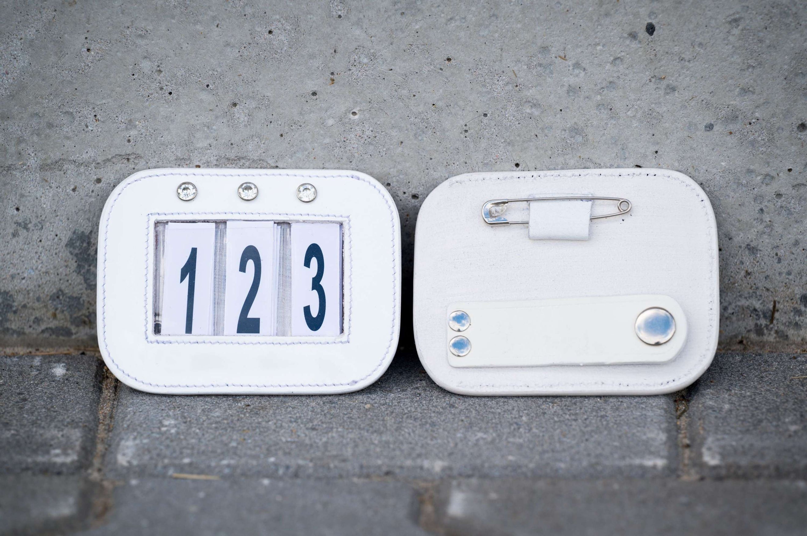 HB Numéros de départ Showtime Blanc HB Numéros de départ Showtime Blanc