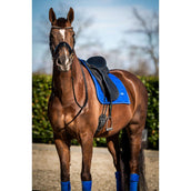 HB Tapis de Selle Crown Dressuur Bleu Royal