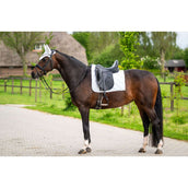 HB Tapis de Selle de Dressage Showtime Blanc