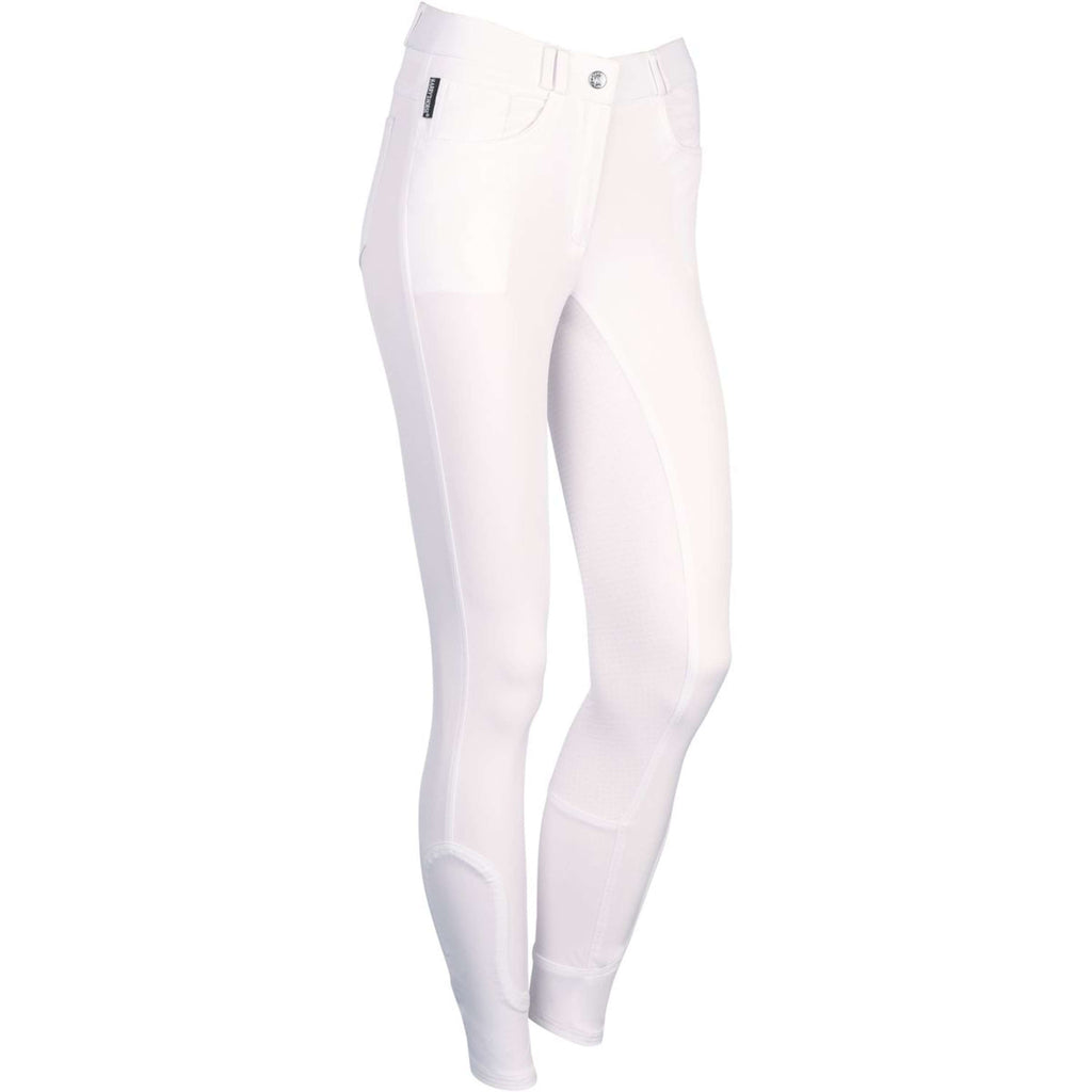 Harry's Horse Pantalon d'Équitation Redwood Full Grip Blanc