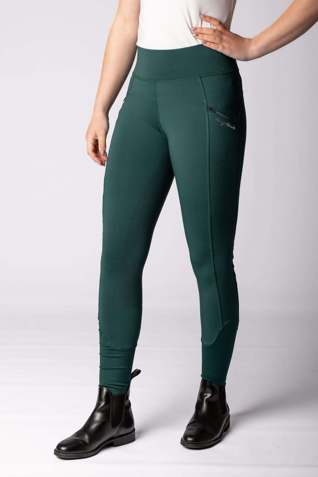 Harry's Horse Legging d'Équitation Avatar Full Grip Vert