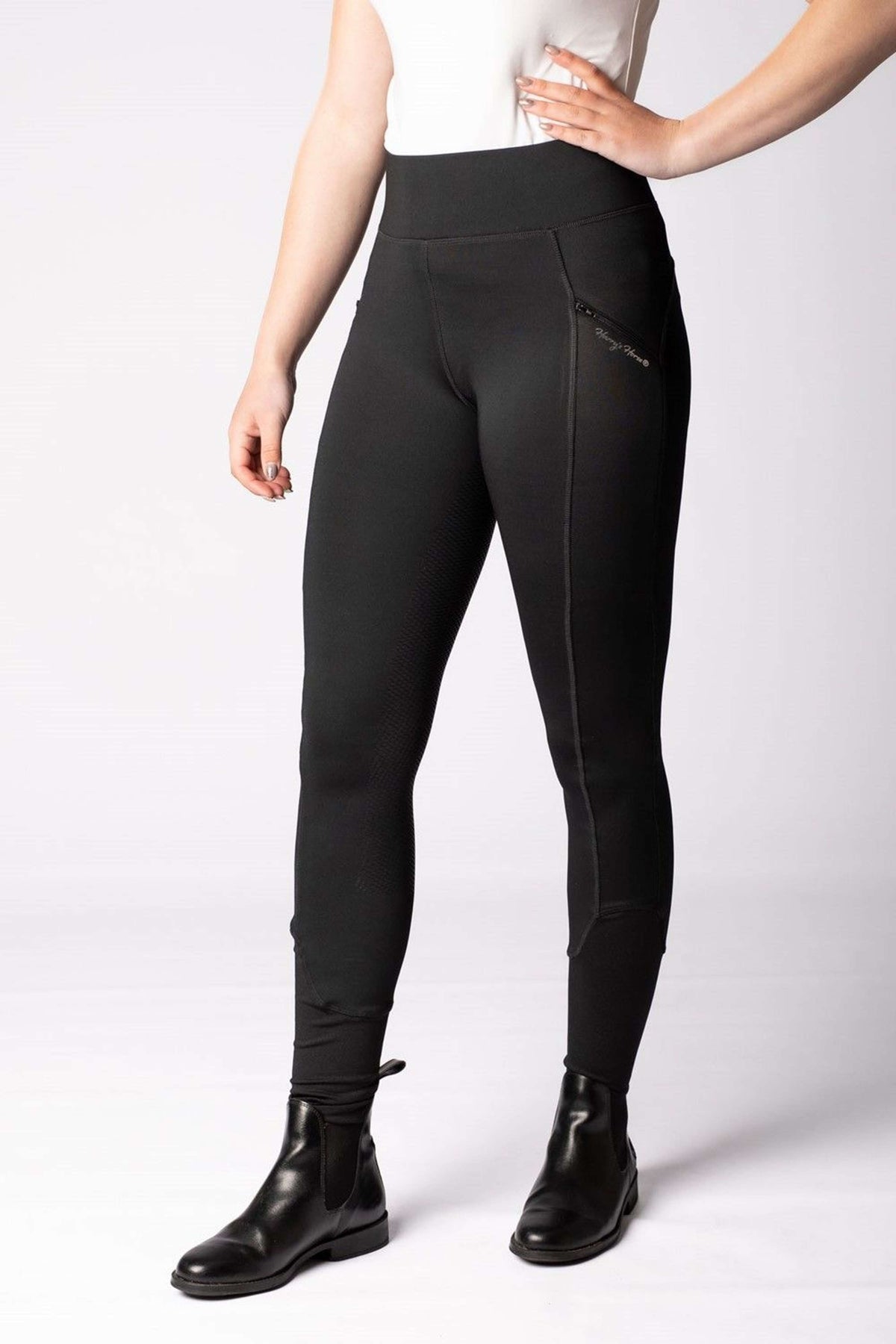 Harry's Horse Legging d'Équitation Avatar Full Grip Noir