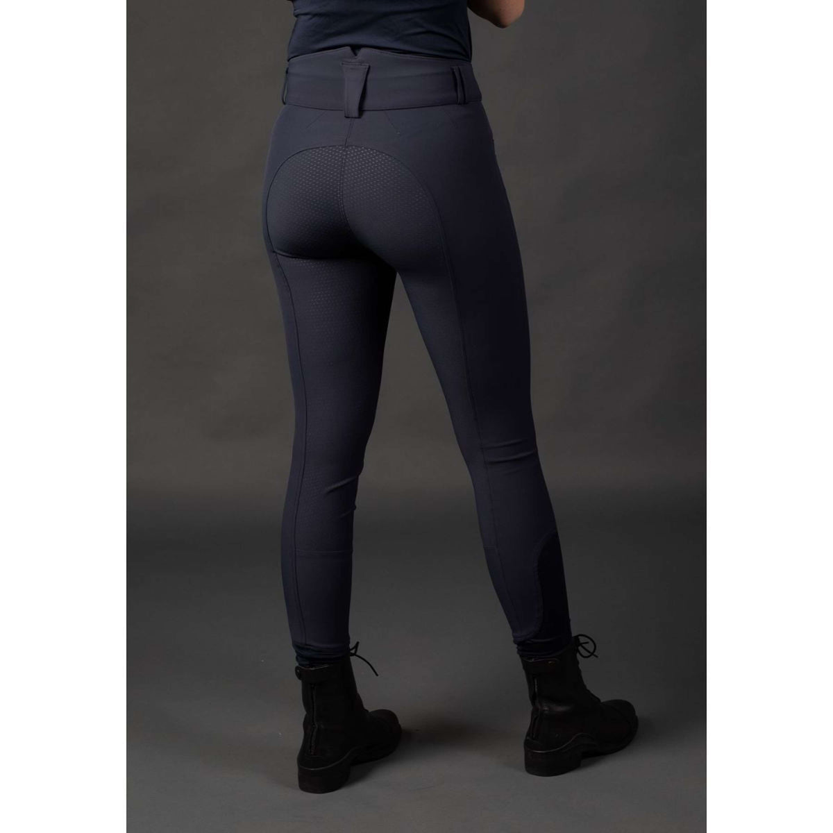 Harry's Horse Pantalon d'Équitation High Waist Full Grip Marin