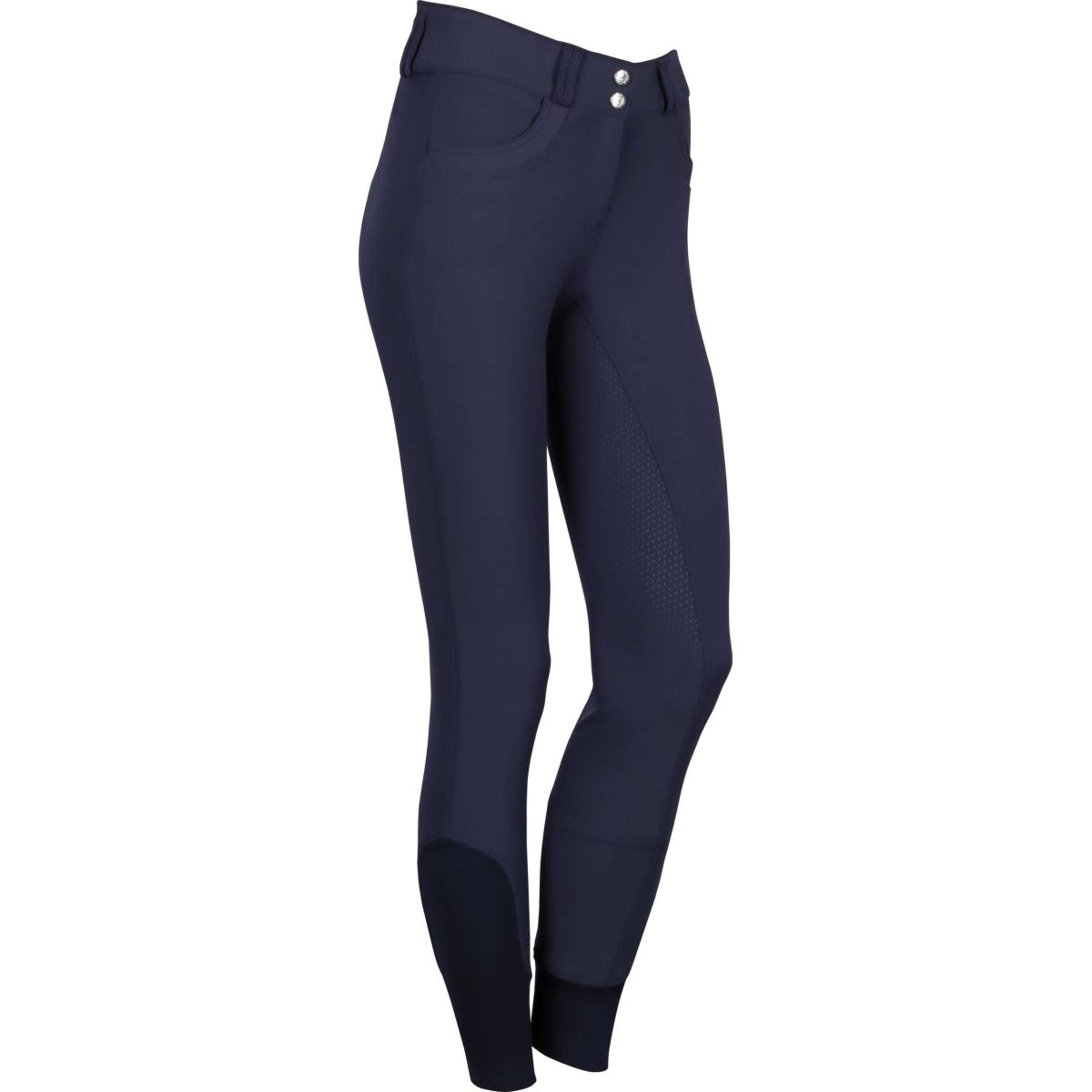 Harry's Horse Pantalon d'Équitation High Waist Full Grip Marin