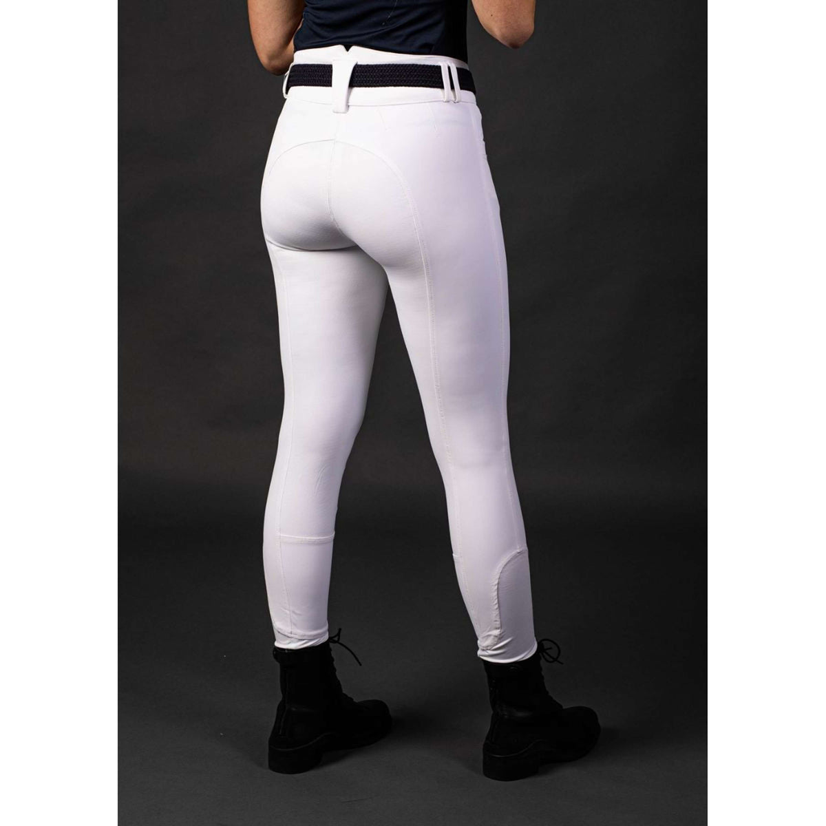 Harry's Horse Pantalon d'Équitation High Waist Full Grip Blanc