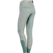 Harry's Horse Pantalon d'Équitation Denim Jaruco Full Grip Frosty épicéa