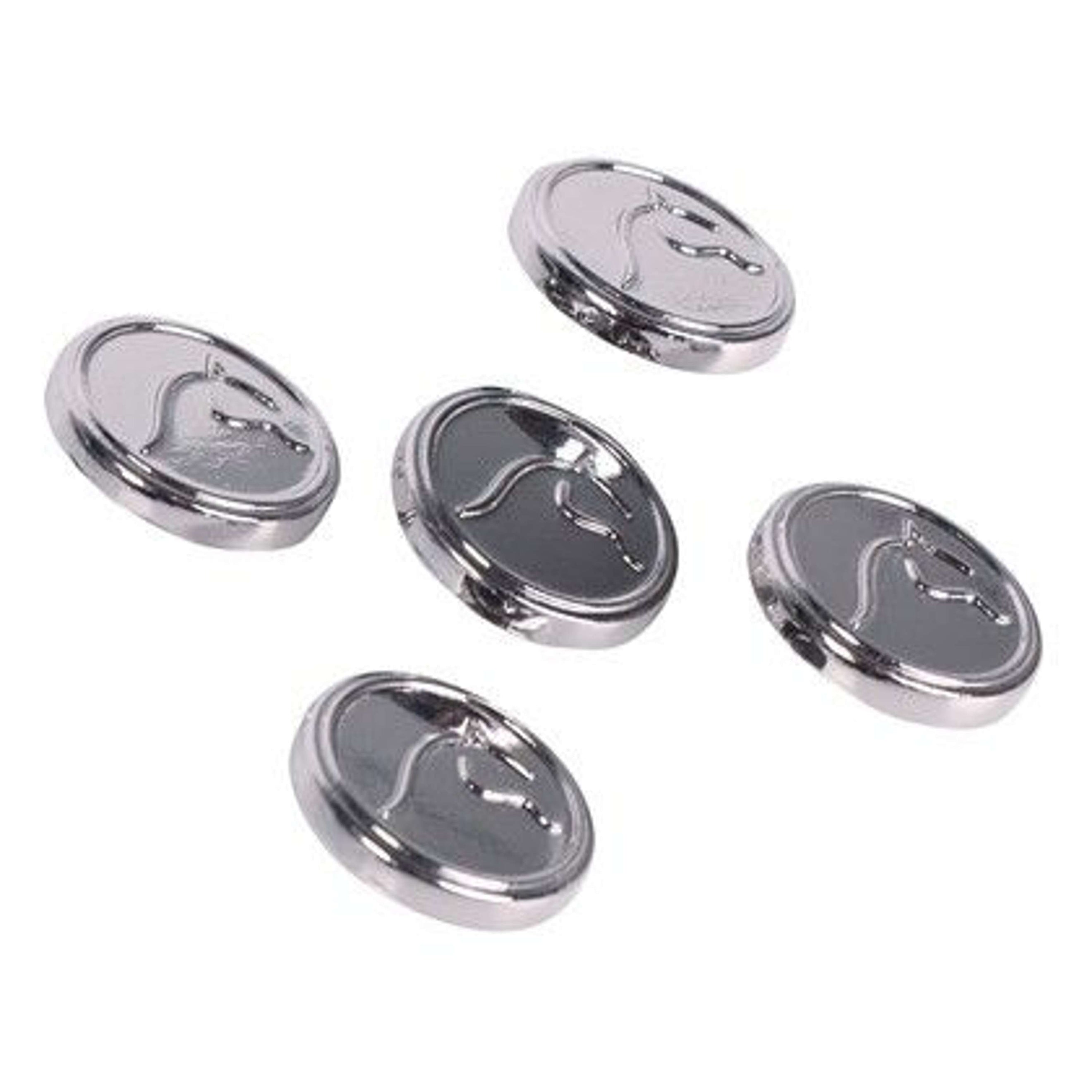 Harry's Horse Boutons Metallic Horse Argent