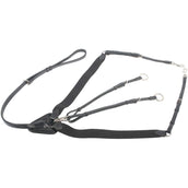 Harry's Horse Collier de Chasse Élastique Noir