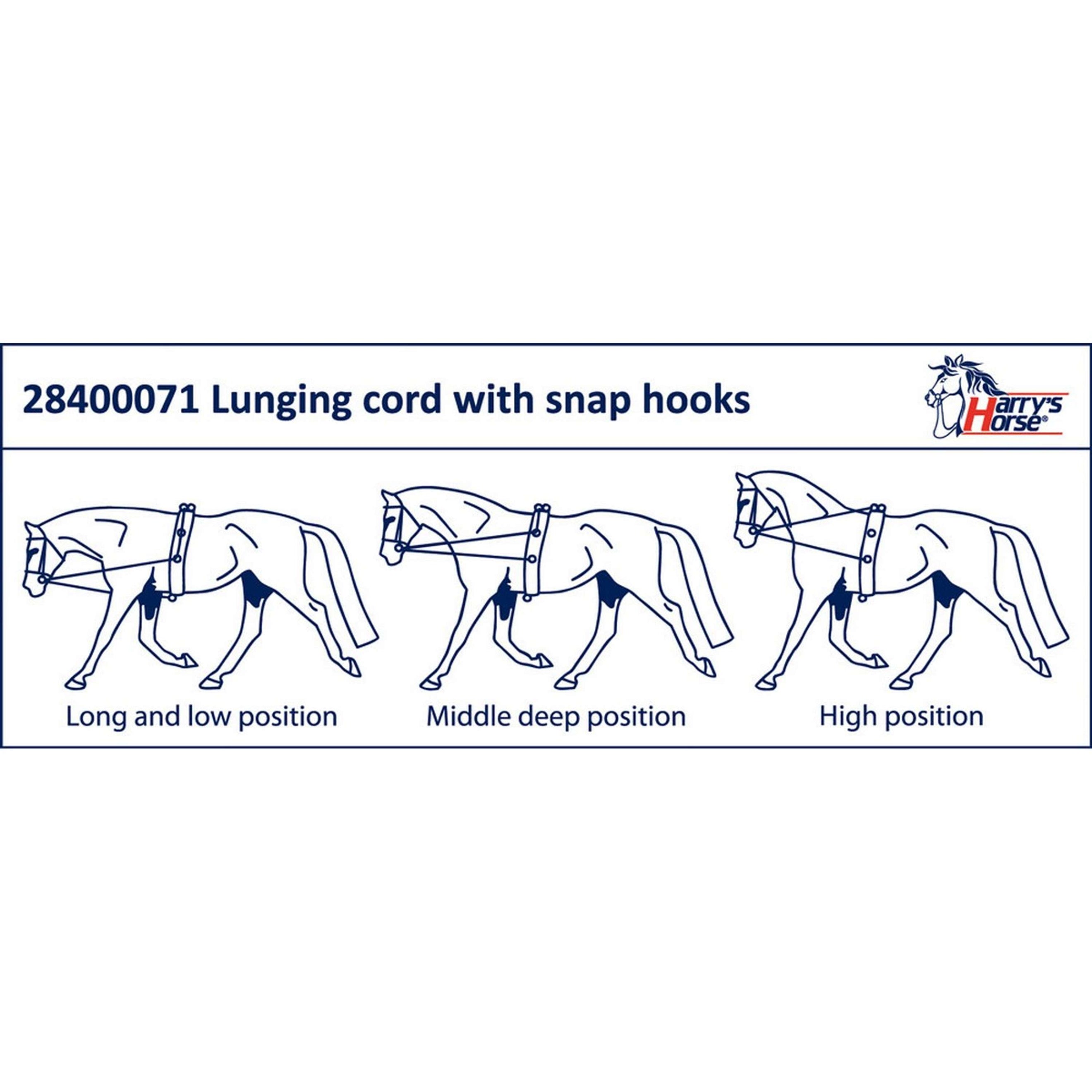 Harry's Horse Corde à Longer avec Mousquetons Harry's Horse Corde à Longer avec Mousquetons