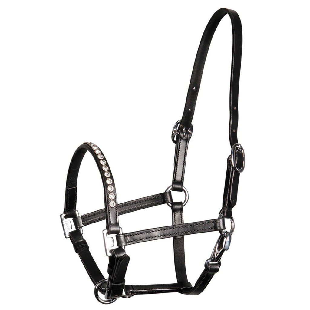 Harry's Horse Licol Crystal Noir/Argent