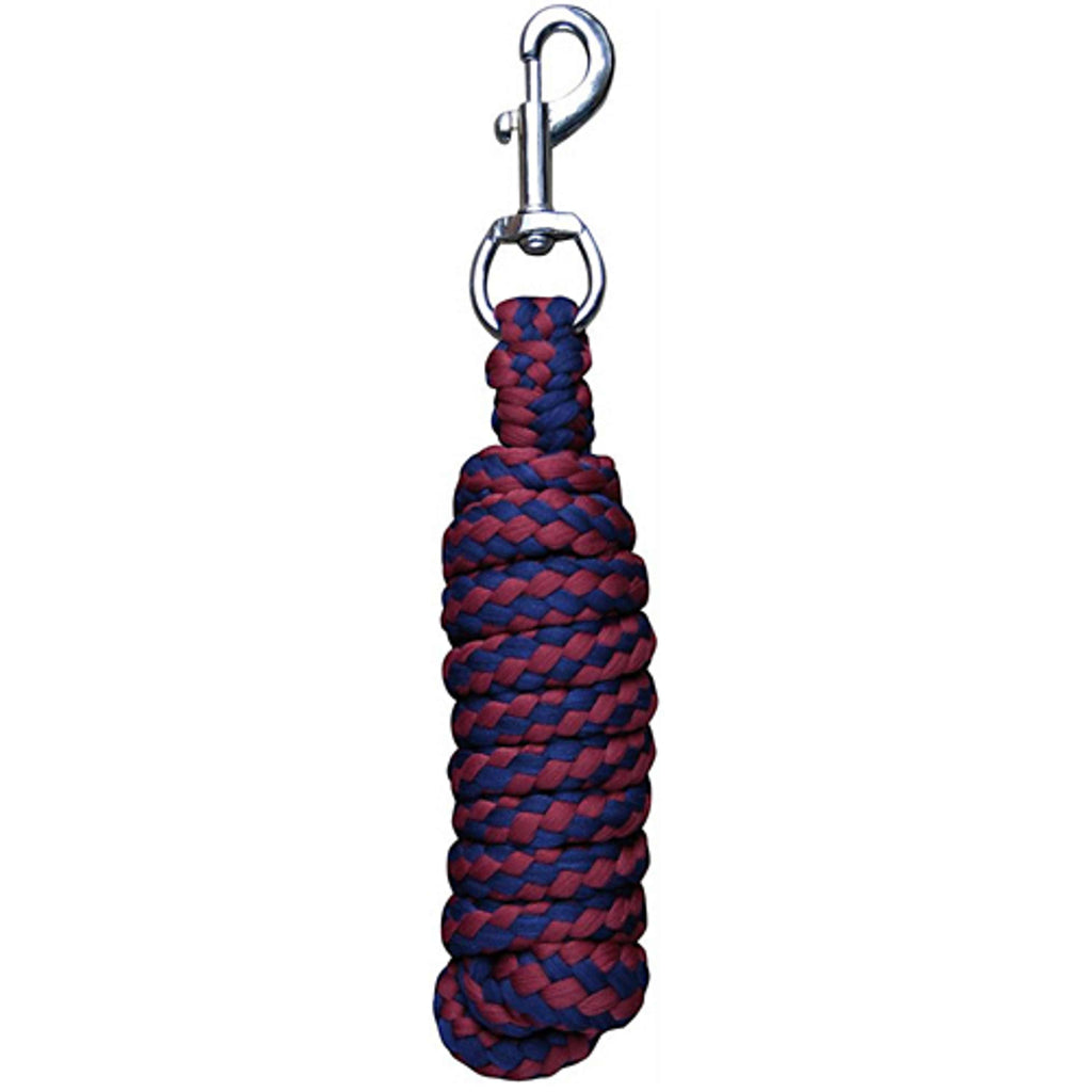 Harry's Horse Longe pour Licol Soft Support Mousqueton Bordeaux/Marine