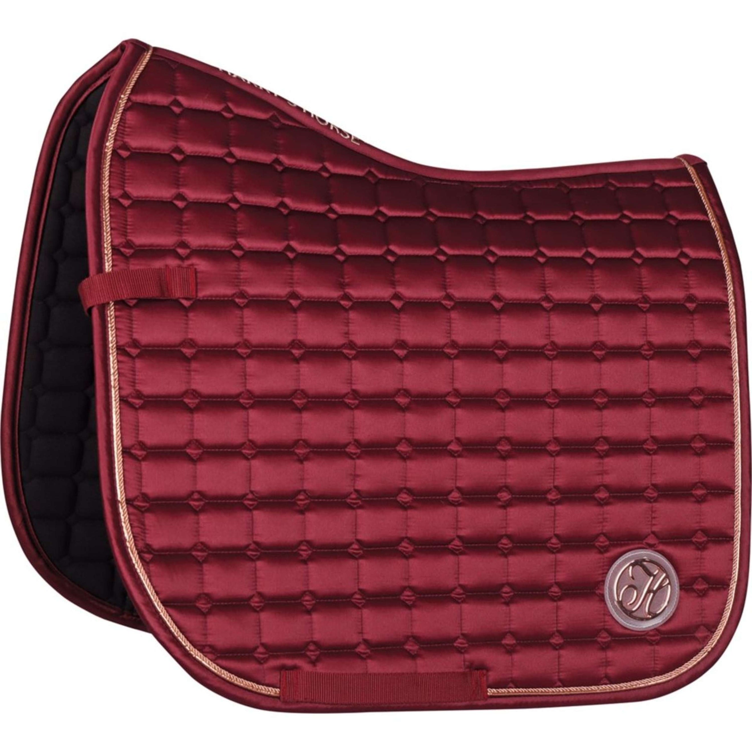 Harry's Horse Tapis de Selle Reverso Satin III Dressage Bordeaux