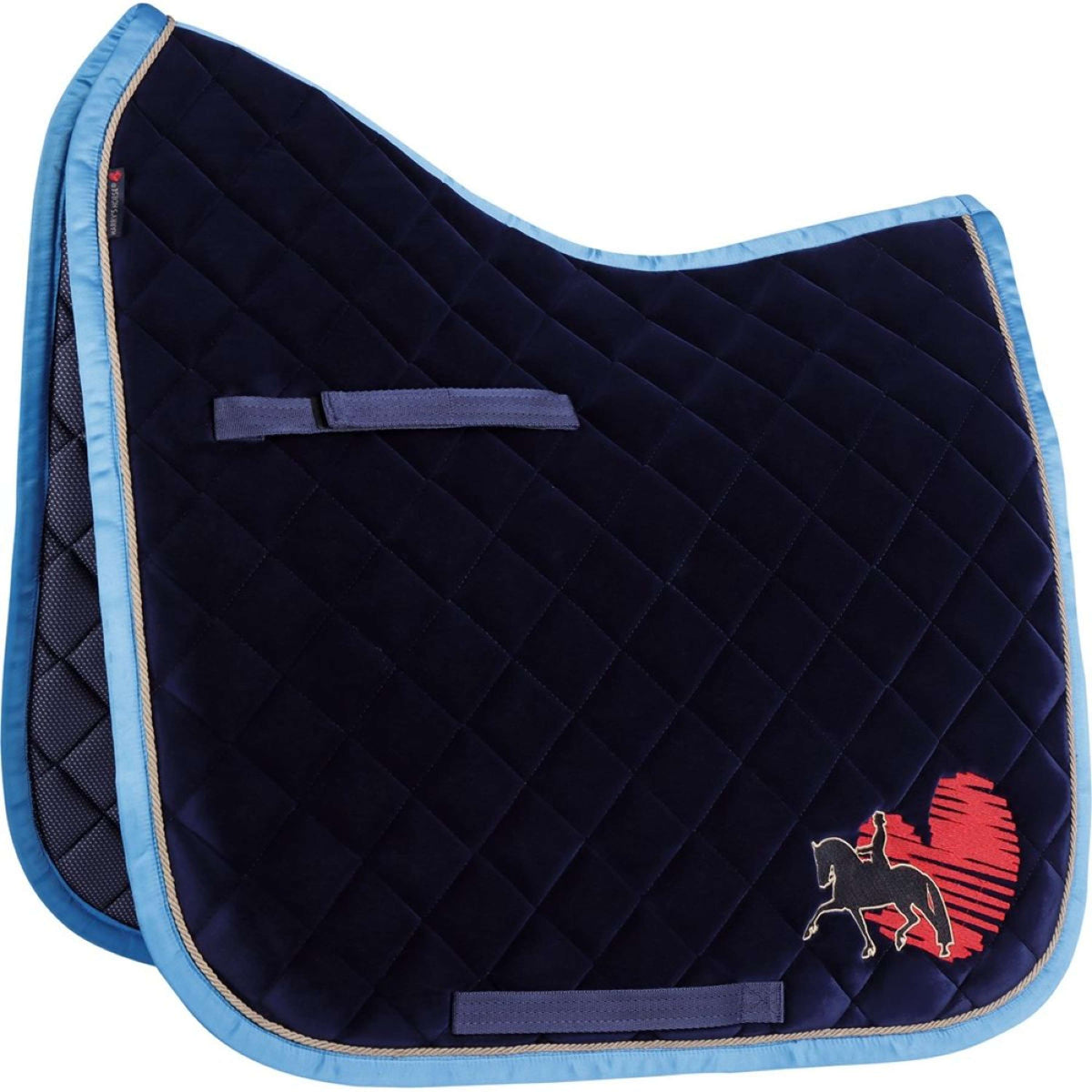 Harry's Horse Tapis de Selle Friesian Style Dressage Marin