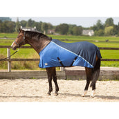 Harry's Horse Couverture Anti-Mouches Mesh-pro Marin