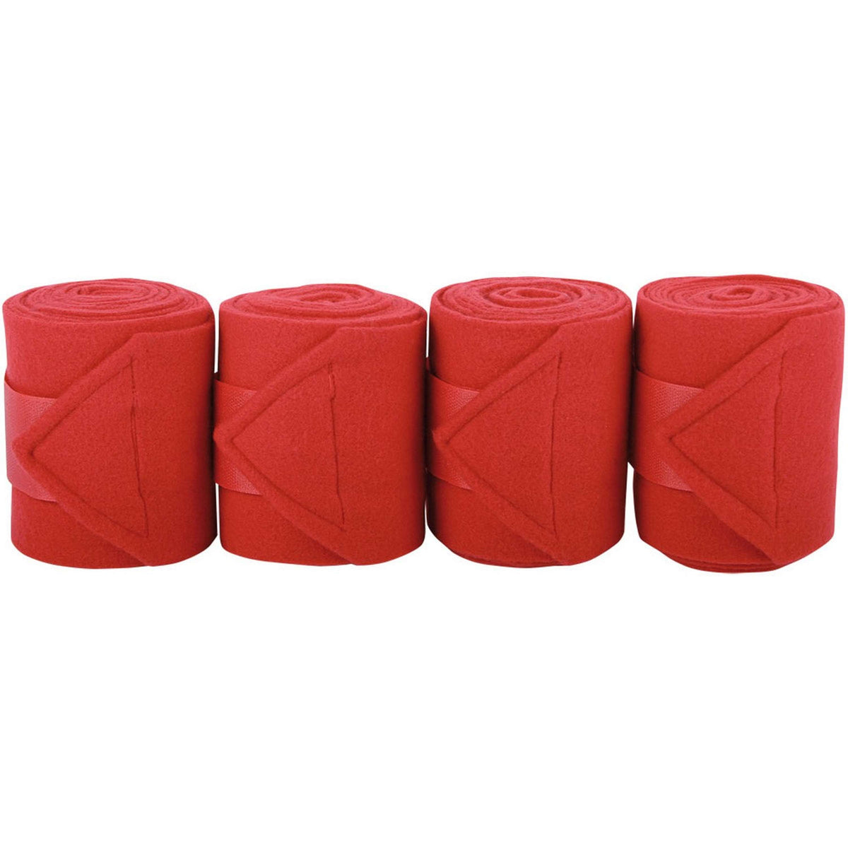 Harry's Horse Bandages Fleece 4pc Rouge