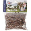 Harry's Horse Petits Élastiques Magic Braids Petite Poche Marron