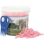 Harry's Horse Petits Élastiques Magic Braids Pot Rose