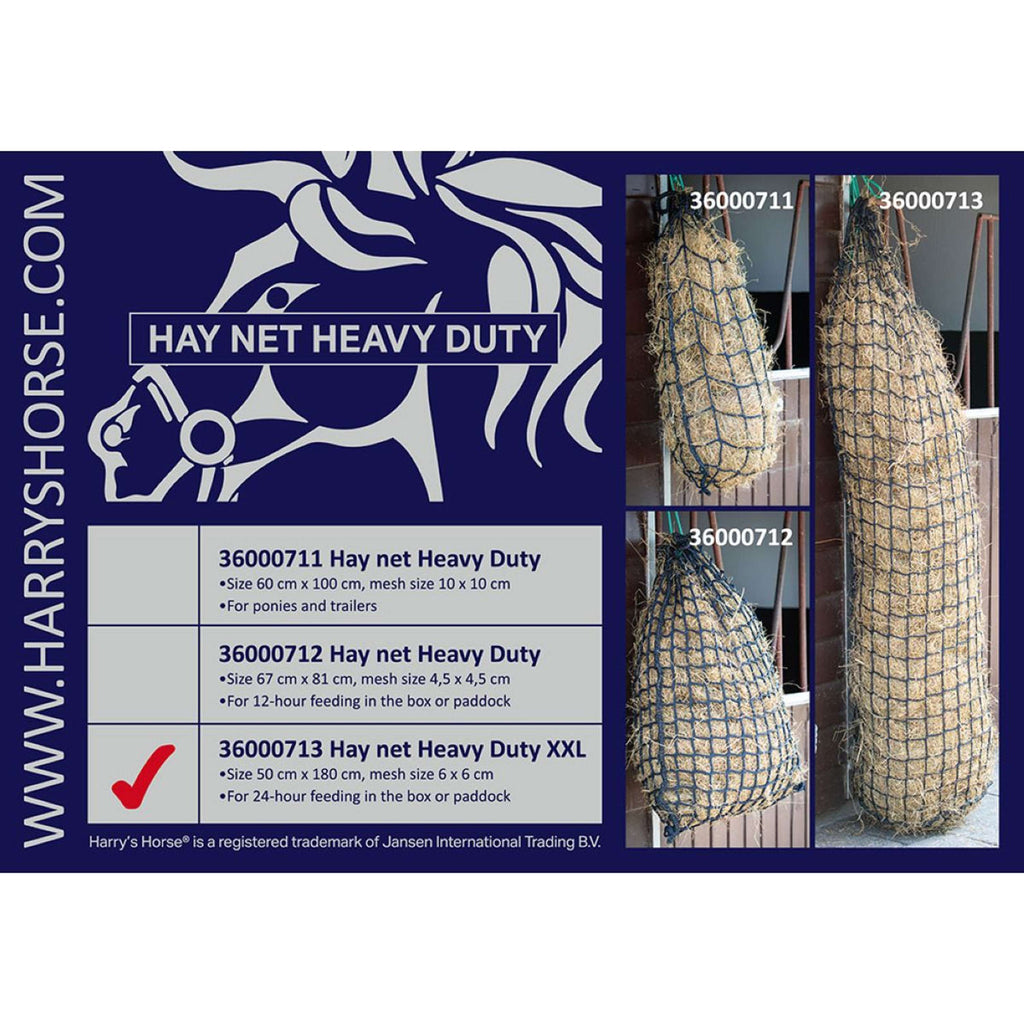 Harry's Horse Filet à Foin Heavy duty Marin