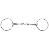 Harry's Horse Mors de Filet Caoutchouc Double Brisure Flat Link 20mm