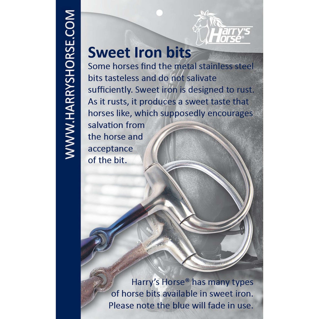 Harry's Horse Mors de Filet Double Brisure Sweet Iron 20mm