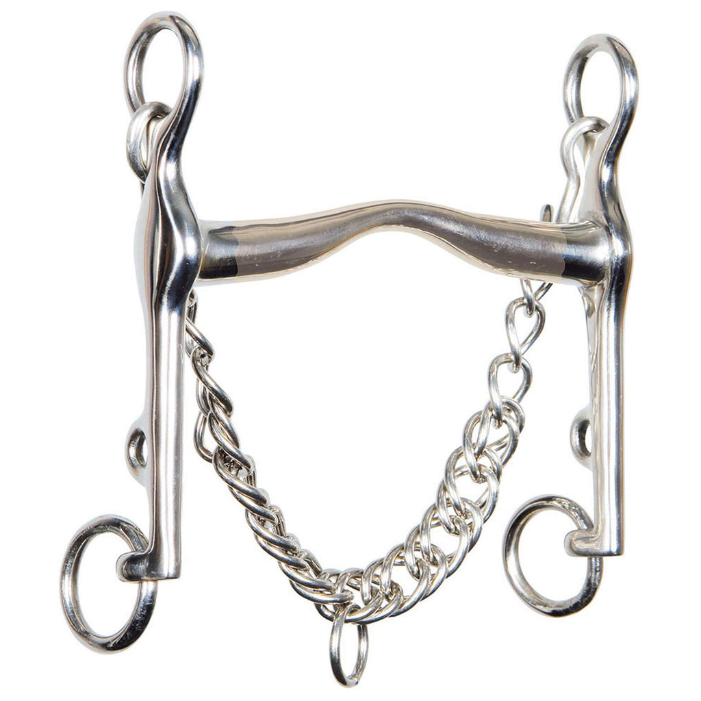 Harry's Horse Mors de Dressage Optimum Gold Brass 16mm